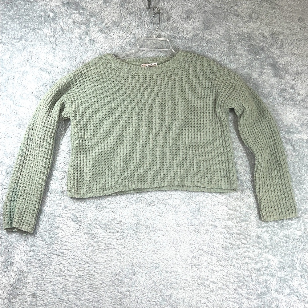 Sincerely Jules Sage Green Crew Neck Sweater